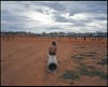 un terrain de football géant à Phan Thiet, sud Vietnam